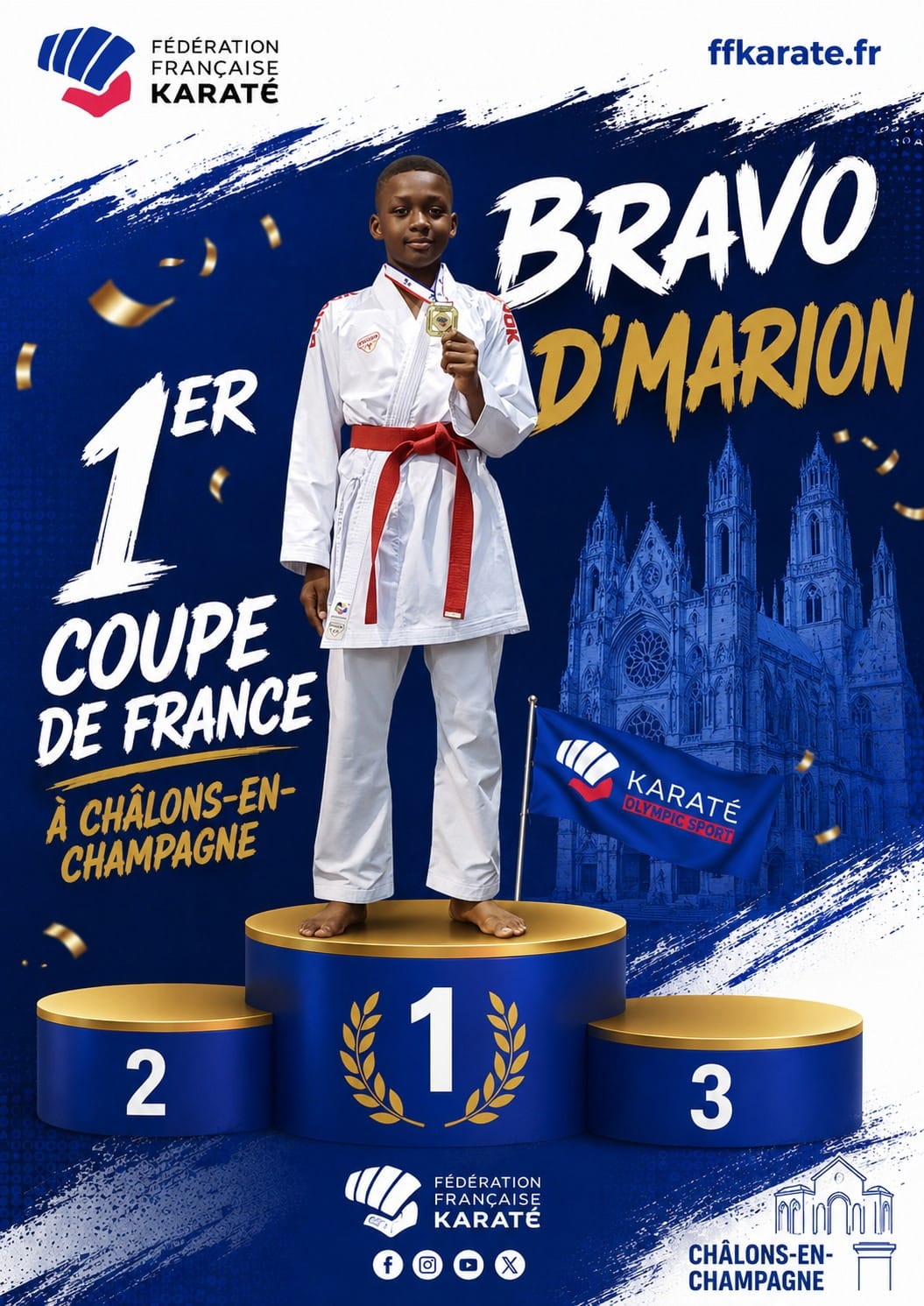 D’Marion · 1re Coupe de France à Châlons-en-Champagne