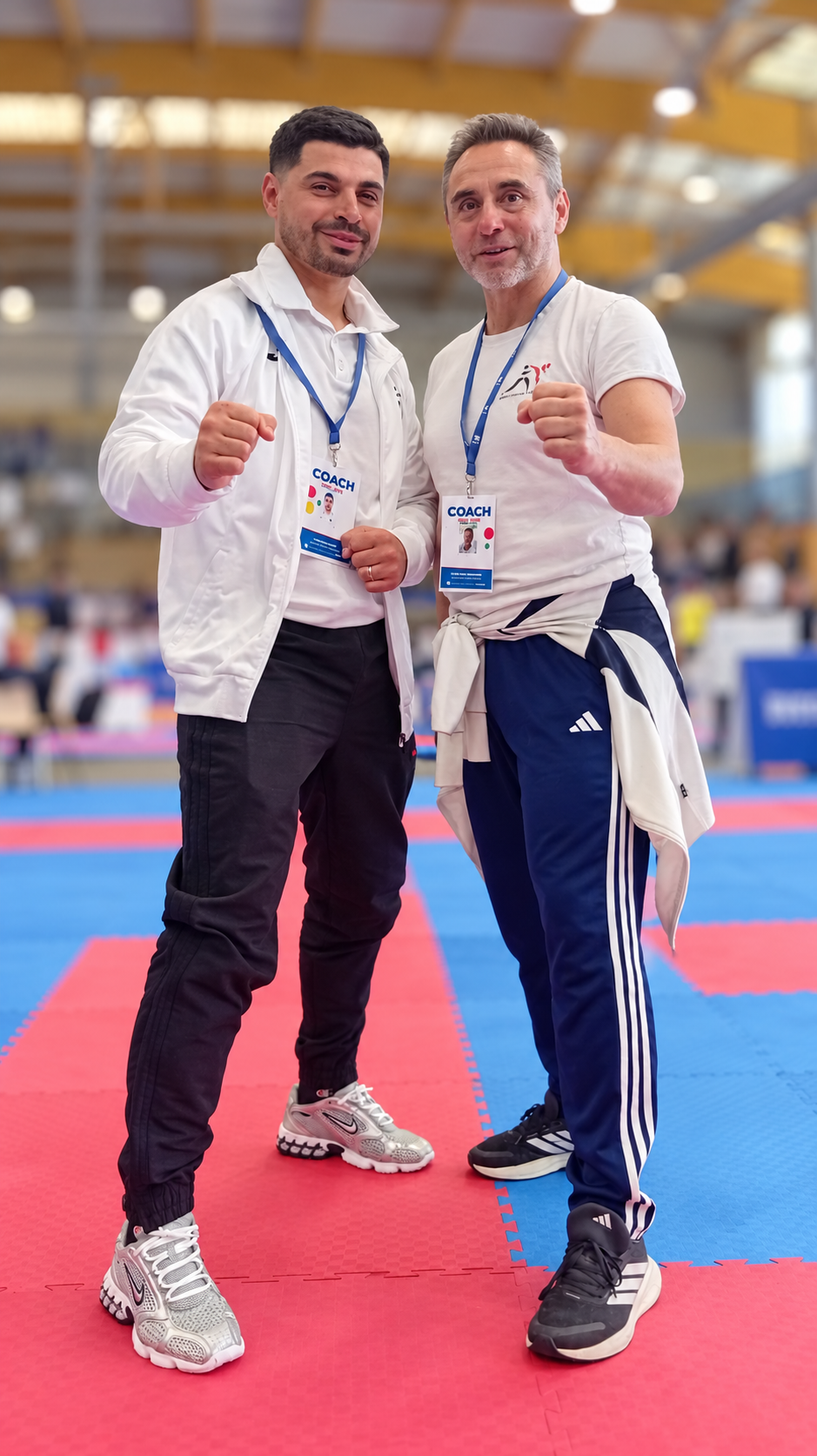Les deux coachs KTE sur le tatami